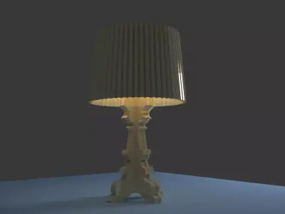 Lampara Bourgie de Kartell Lamp 3D model