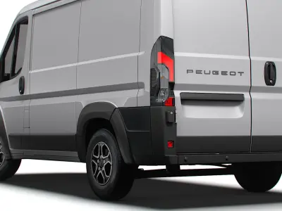 Peugeot e Boxer Van L1H1 2024 3D model