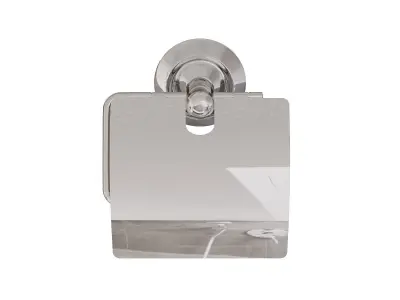 Bathroom Accessories Set with Six Pieces for Interiors 3D model