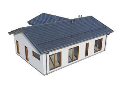 Alpine house C-12 3D model