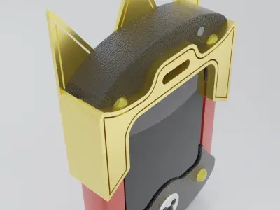 Gummi Phone - Kingdom Heart 3 3D model