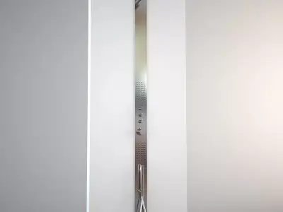 Fantini Acquatonica shower panel 3D model