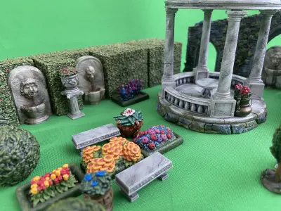 Garden Maze 3D print model