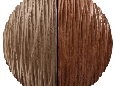 Art Wood 08 - Curve Wood-Seamless Texture