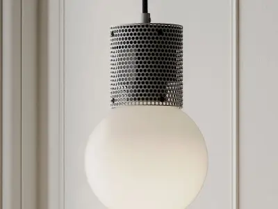 Perf Pendant Light by Jonathan Ben-Tovim 3D model