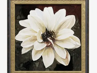 Pottery Barn Polished Gallery Wall Low-poly 3D model