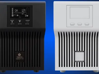 Uninterruptible Power Supply - UPS Vertiv Low-poly 3D model