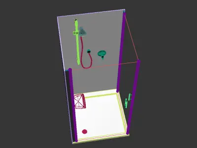 Ravak Elegance ESKR2 3D model