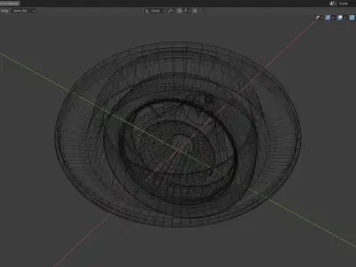 Downlight D39SC 3D model