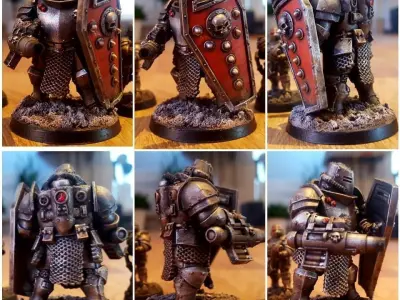 Feudal Guard Abhumans 3D print model