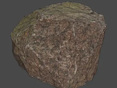 Stones Pack Volume 7 Low-poly 3D model