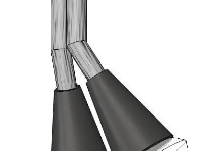 LAMPARA DE SEGURIDAD  3D model