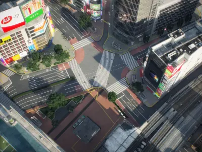 Tokyo Shibuya 3D model