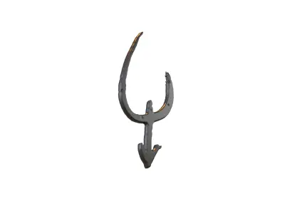 Chinese Zodiac Cow Oracle Bone Inscriptions v1 001 Low-poly 3D model
