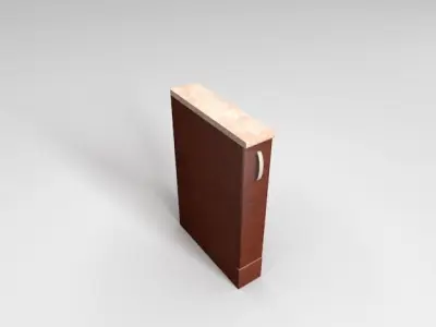 Kitchen cabinet set 3D model