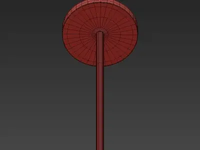 Solitaire Modern Chandelier by Niche 3D model