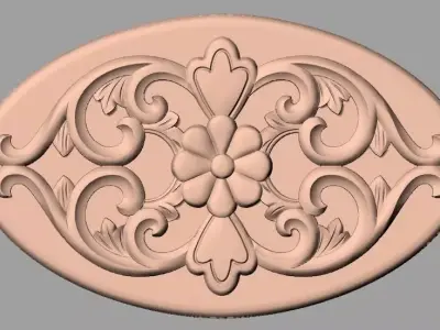 Artcam Aspire 3D relief models STL Files used for CNC E595 3D model