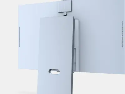 27 High Resolution 5K Monitor S90PC 1 3D model