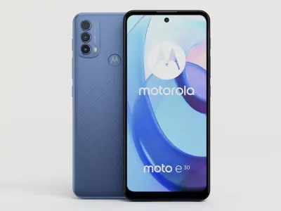 Motorola Moto E30 3D model