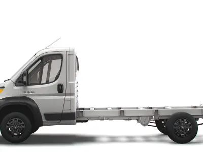 RAM Promaster Chassis Truck 3800WB 2022 3D model