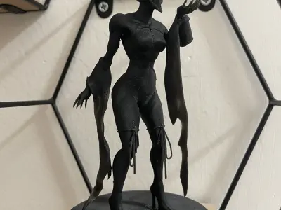 Ember Heirloom Warframe Air Kiss 3D print model
