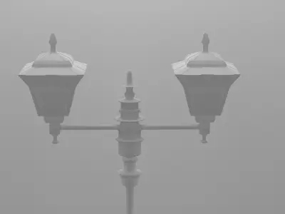 Lampione street lamp 3D model