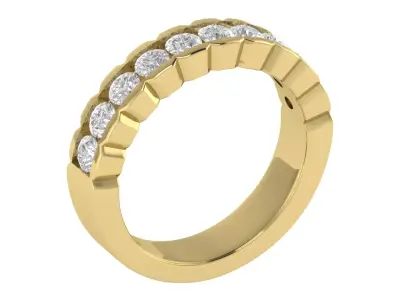 Women Ring  Render 3dm STL OBJ FBX TXT Details 3D print model 15