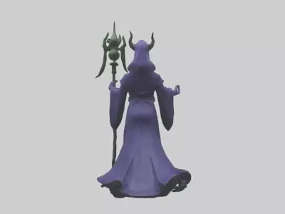 Nightshade model Low-poly 3D model