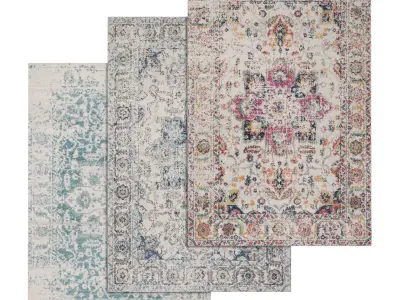 Rug Set 191 3D model