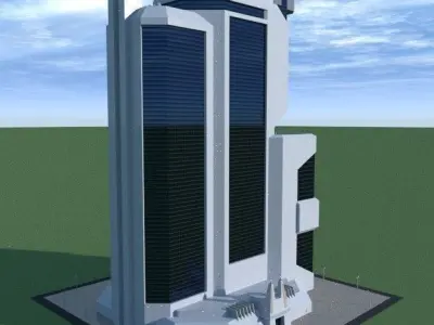 SpiderWare City Blocks 6-10 3D model
