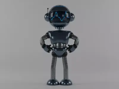 Robot 3D model 38