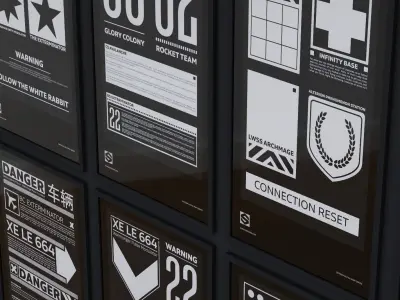 Oxygen Alpha Map Series Texture