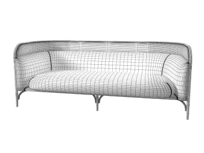 Targa Sofa 200 3D model