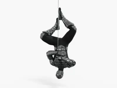 Spider-Armor MK I Rigged Animated Low-poly 3D model