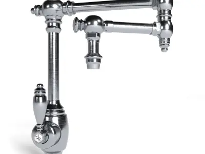 WATERSTONE KITCHEN FAUCET SET  3D model