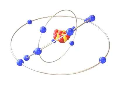 Silicon Chemical Element v2 001 Low-poly 3D model