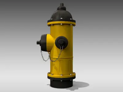 Fire Hydrant 3D model