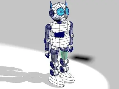 AL3XAND3R robot 3D model