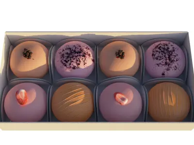 Mochi Box 3D model