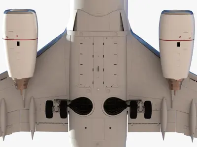  Commercial Airplane High Detail 