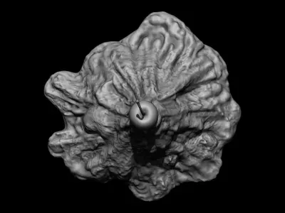 3D PRINTABLE PIE CREAM CHERRY KILLER KLOWNS FROM OUTER SPACE 3D print model