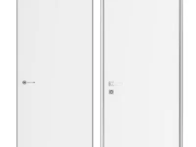 Concealed door CORTES PRIMA ALUM 3D model