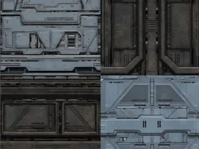 DOSCH Textures - SciFi Materials Texture