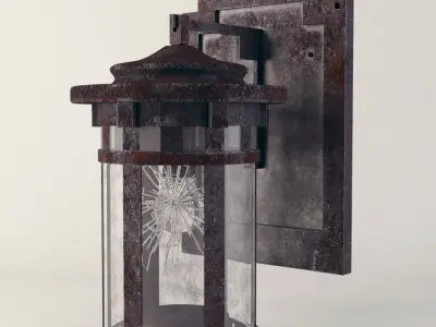 OUTDOOR WALL LANTERN 3D model