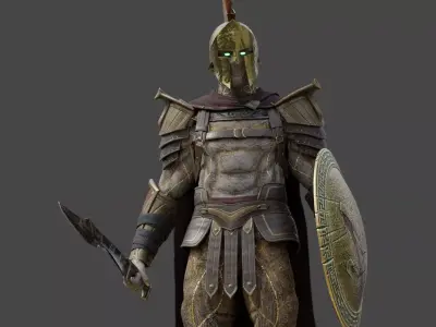 Armored Warrior Gladios 3D model