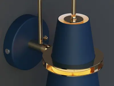 Gibert Modern Wall Light 3D model