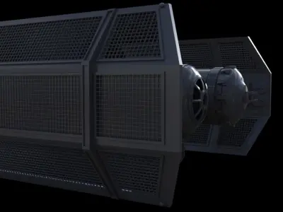 TIE BOMBER-057 B2B 3D model