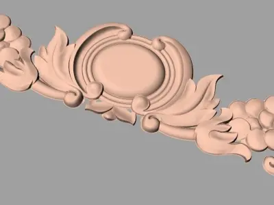 3D carved model furniture 3D design used for artcam aspire E781 3D model