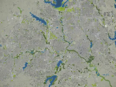 Dallas - Fort Worth 3D Model Pack