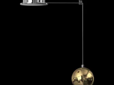 Spider Lamp 1 3D model